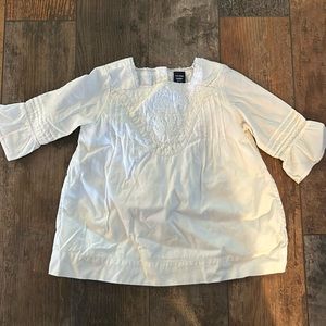 Baby Gap Toddler White Blouse